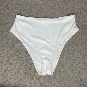 White Bathing Suit Bottom
